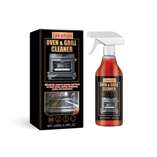 Oven Range Foam Cleaner; Special Degreaser for Removing Stains, Odors, and Unpleasant Smells from Ovens and Grills